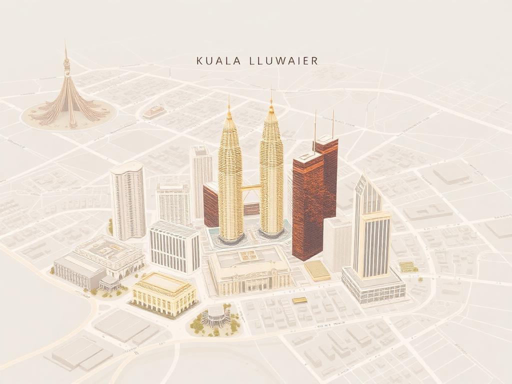 Kuala Lumpur map